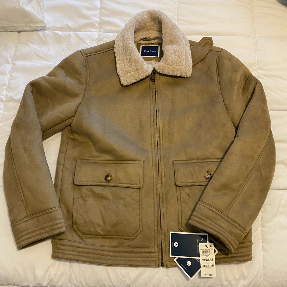 Medium utility brown jacket